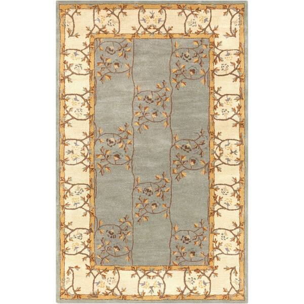 Caesar CAE-1100 5 ft. x 8 ft. Multi-Colored Handmade, Area Rug