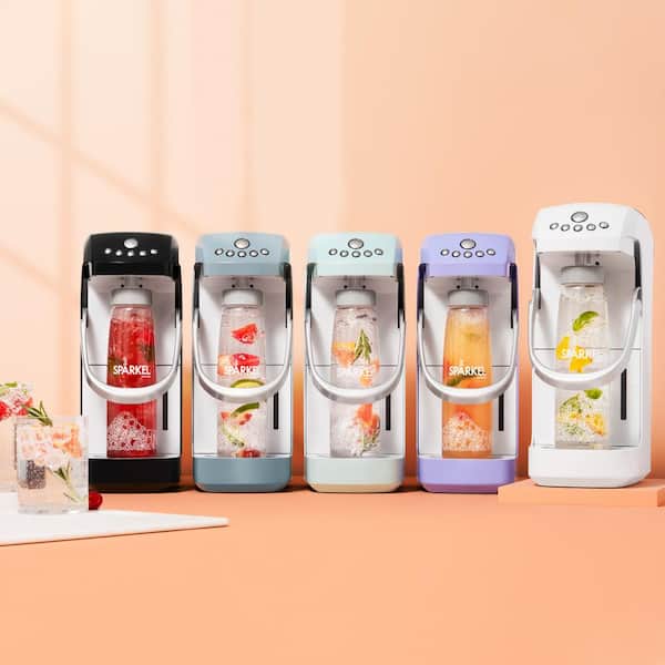 SPARKEL Beverage System-Black BOI-003-002-B - The Home Depot