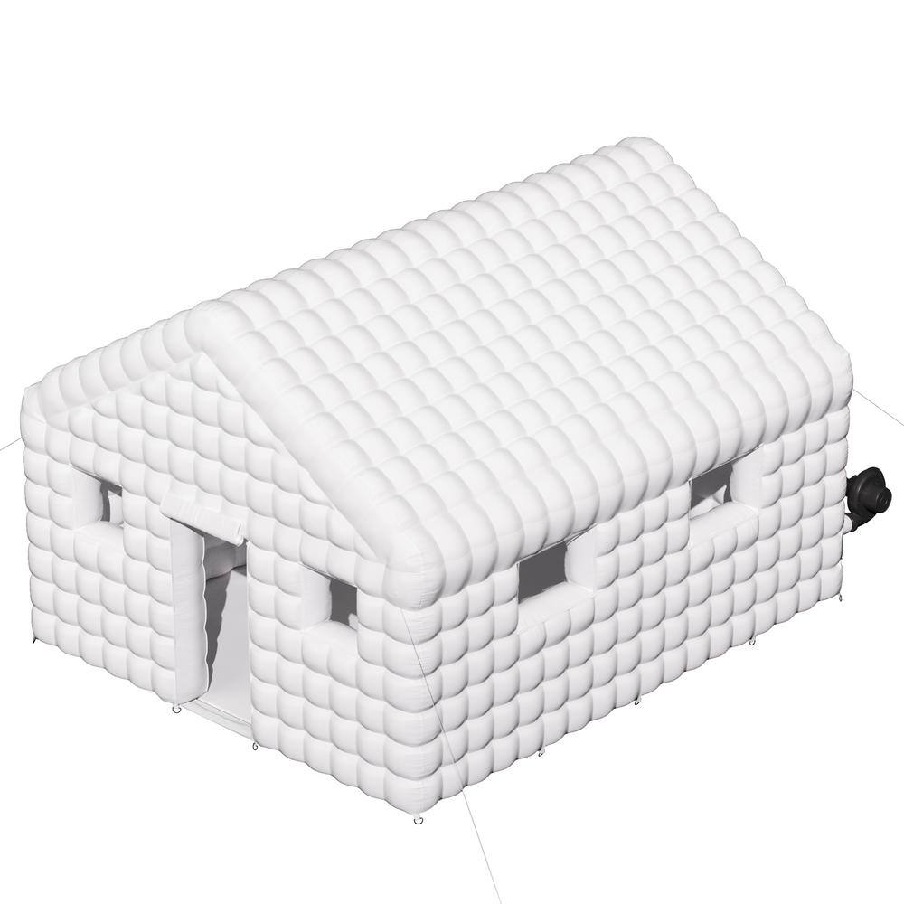 16 ft. x 20 ft. Large Inflatable Party Tent All-Weather Use, Ideal for Various Festival and Backyard Gatherings, White price history on PriceWatchPro