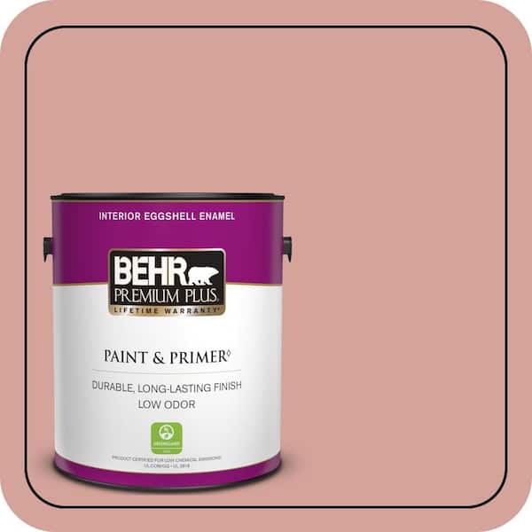 BEHR PREMIUM PLUS 1 gal. #S160-3 Bubble Shell Eggshell Enamel Low Odor Interior Paint & Primer