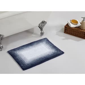 Torrent Collection Grey 17" x 24" 100% Cotton Bath Rug