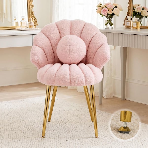 Pink Makeup Vanity Seats