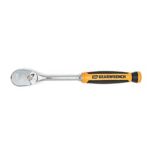 3/8 in. Drive 90-Tooth Dual Material Teardrop Ratchet