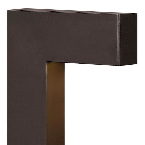 Hinkley Atlantis Large LED Low-Voltage Path Light, Satin Black