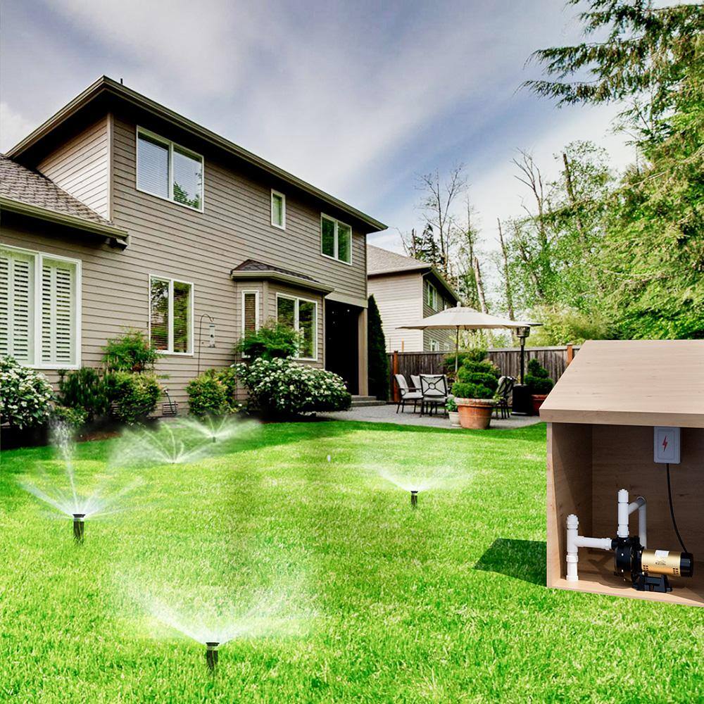 K2 Dual Voltage 1.5 HP Thermoplastic Sprinkler Pump