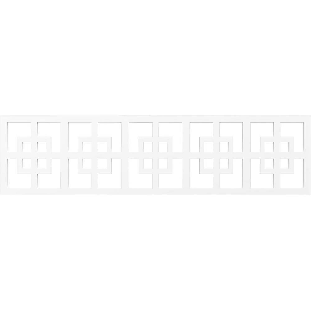 Cambridge Fretwork 0.375 in. D x 47 in. W x 12 in. L PVC Panel Moulding price history on PriceWatchPro