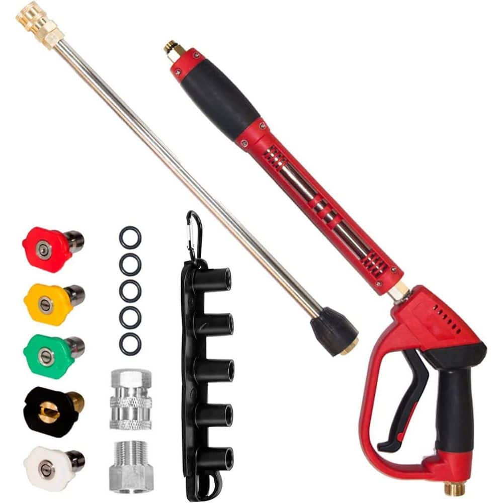 OGETFUUR 40 in. 5000 Psi Pressure Washer Gun, Watering Wand Washer