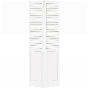 Kimberly Bay 36 in. x 80 in. White 6-Panel Solid Core Wood