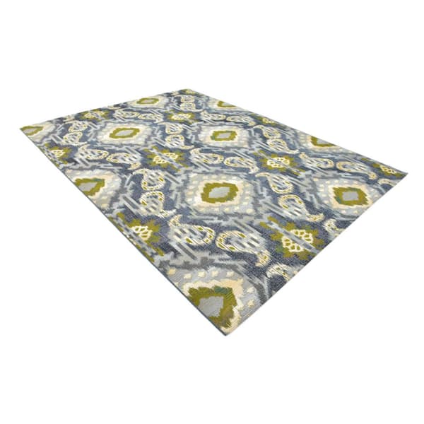 Outdoor Union Blue 8' 0 x 11' 4 Area Rug