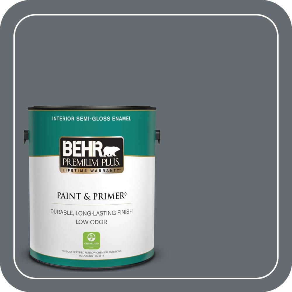 1 gal. #PPU26-22 Summer Storm Semi-Gloss Enamel Low Odor Interior Paint & Primer price history on PriceWatchPro