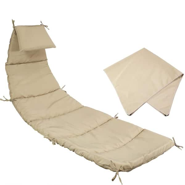 27 in. x 88.5 in. Replacement Outdoor Chaise Lounge Cushion with