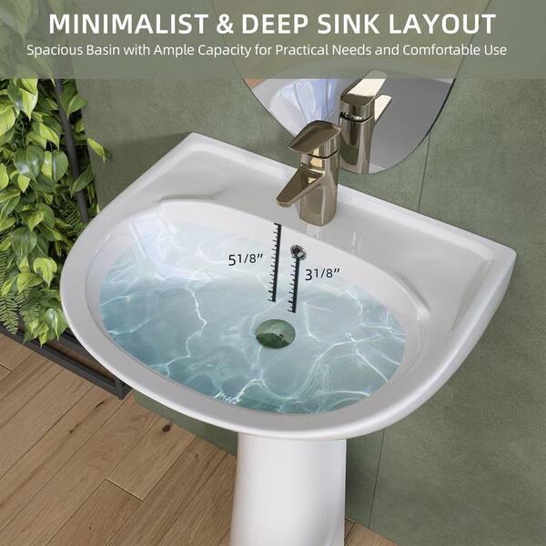 NTQ 20 in. W x 17 in. D Vitreous China U-Shaped Vessel Sink
