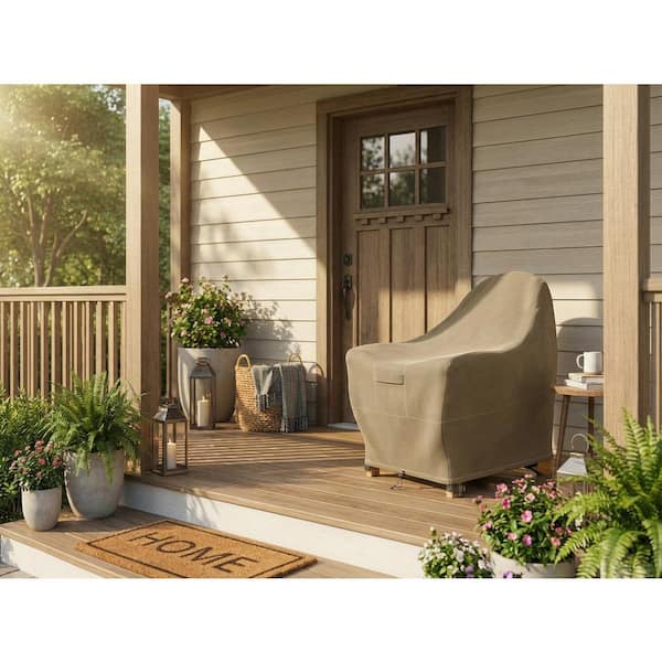 KHOMO GEAR Waterproof Adirondack Chair Cover – 32W X 34D X 36H, Heavy Duty Polyester With PU Coating, All-Season Protection