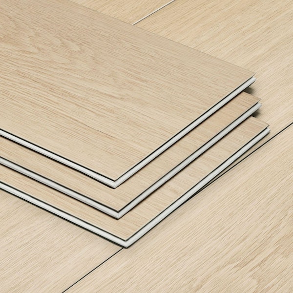 MaxCore XL Driftwood 22 MIL x 9 in. W x 60 in. L Waterproof Click Lock Vinyl Plank Flooring (22.58 sq. ft./case)