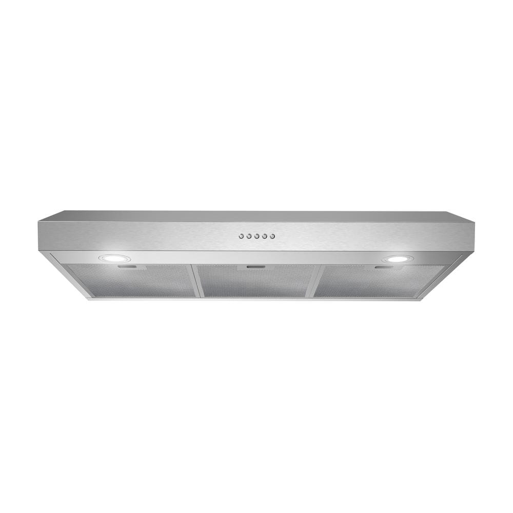 Streamline 36" Stainless Steel Under Cabinet Range Hood with LED Lights
