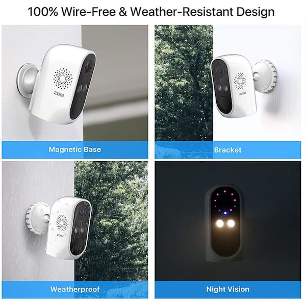 Night Owl 1080p HD Smart Video Doorbell with Angled & Flat Mounting Plates  