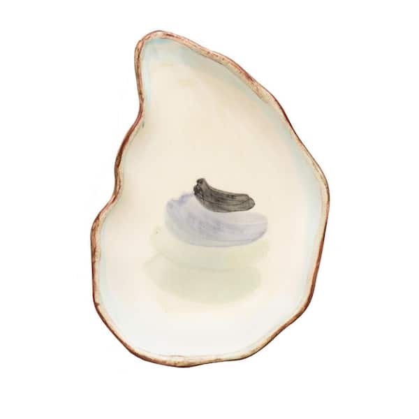 Abigails Seaside Small Oyster Plates (Set of 4)