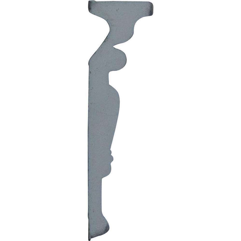 Emery White Polyurethane Decorative Crown Moulding Panel