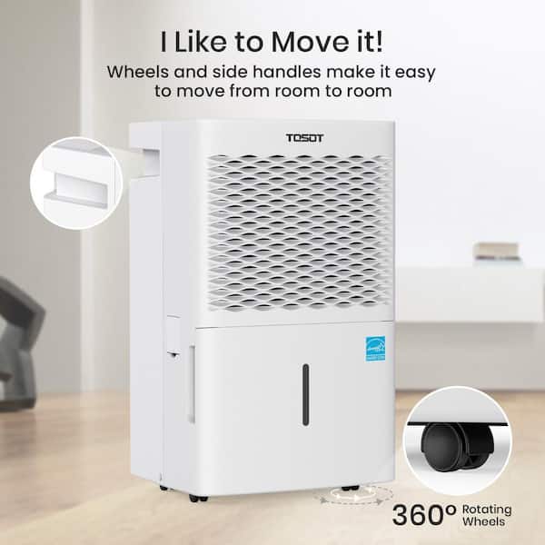 Impecca 35 Pint Dehumidifier For Rooms Up To 3000 Sq. Ft. : Target