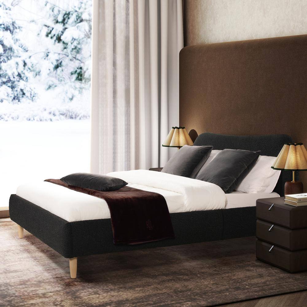 Jennifer Taylor Roman 67 in. Wood Frame Queen Modern Platform Bed with