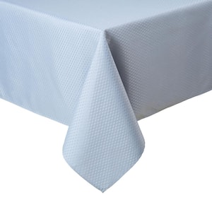 McKenna 160 in. W x 60 in. L Blue Solid Polyester Tablecloth