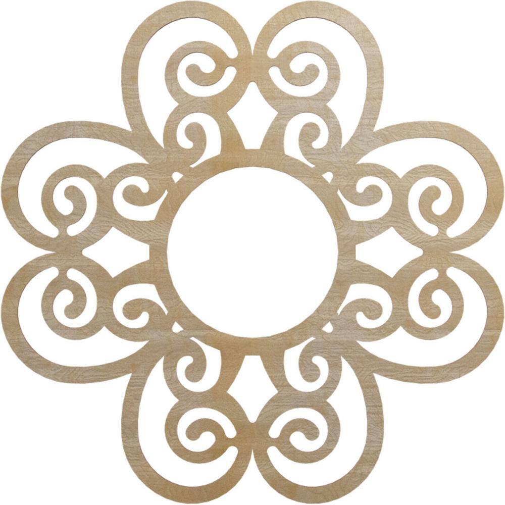 0.25 in. x 32 in. x 32 in. Wood Medallion Moulding price history on PriceWatchPro
