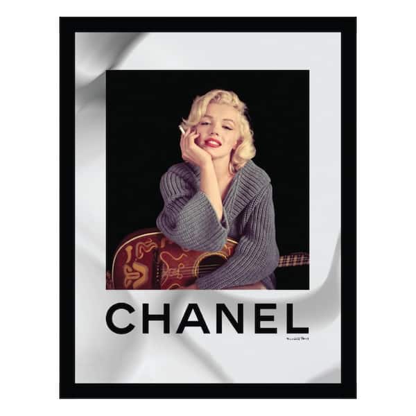 VENICE BEACH Collections Marilyn Monroe Designer Fashion by Fairchild Paris 1-Piece Framed Graphic Print Abstract 18 in. x 14 in.