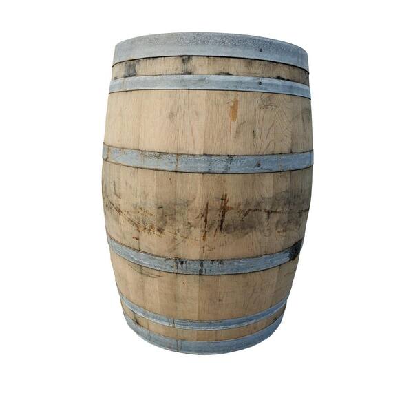Master Garden Products Brown Oak Whole Wine Barrel