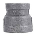 1 in. x 3/4 in. Black Malleable Iron Reducing Coupling