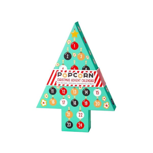Christmas Tree Popcorn Advent Calendar