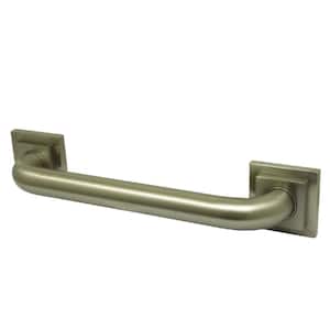 Claremont 36 in. x 1-1/4 in. Grab Bar in Brushed Nickel