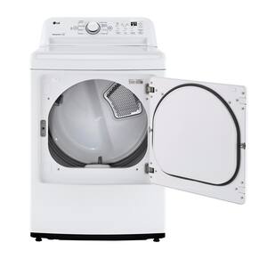 7.3 cu. ft. Large Capacity Vented Electric Dryer with Sensor Dry in White