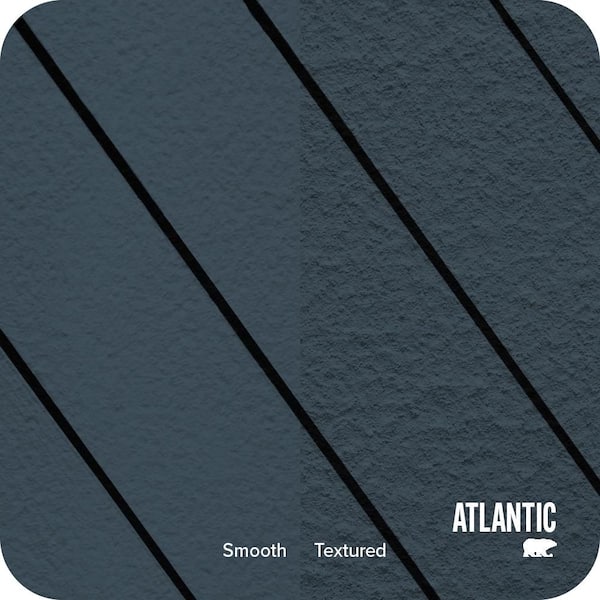 1 gal. #SC-101 Atlantic Textured Solid Color Exterior Wood and Concrete Coating