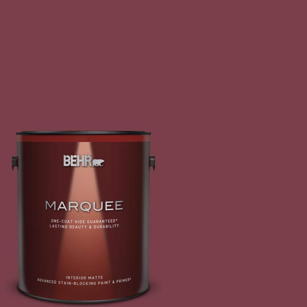 1 gal. #S-H-110 Wine Tasting Matte Interior Paint & Primer
