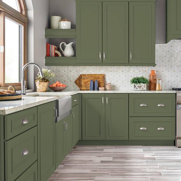 BEHR PREMIUM 1 gal. #MQ6-53 Herb Cornucopia Semi-Gloss Enamel