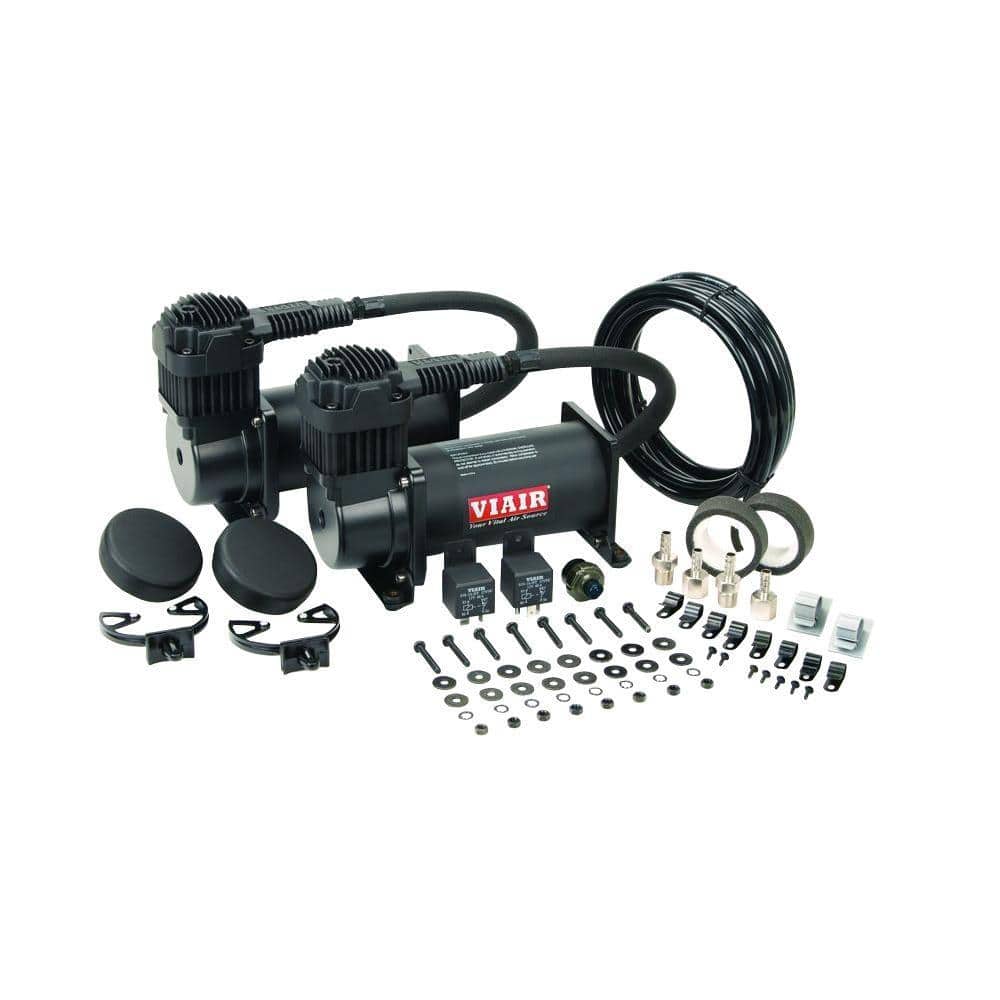 VIAIR 400C 12-Volt 150 psi Dual Value Pack (Stealth Black)