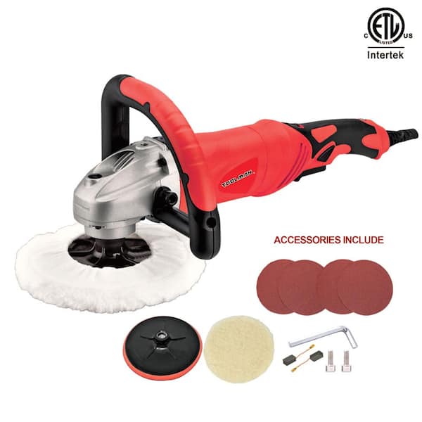 WEN 10 Amp 7 in. Variable Speed Polisher with Digital Readout 948 - The  Home Depot