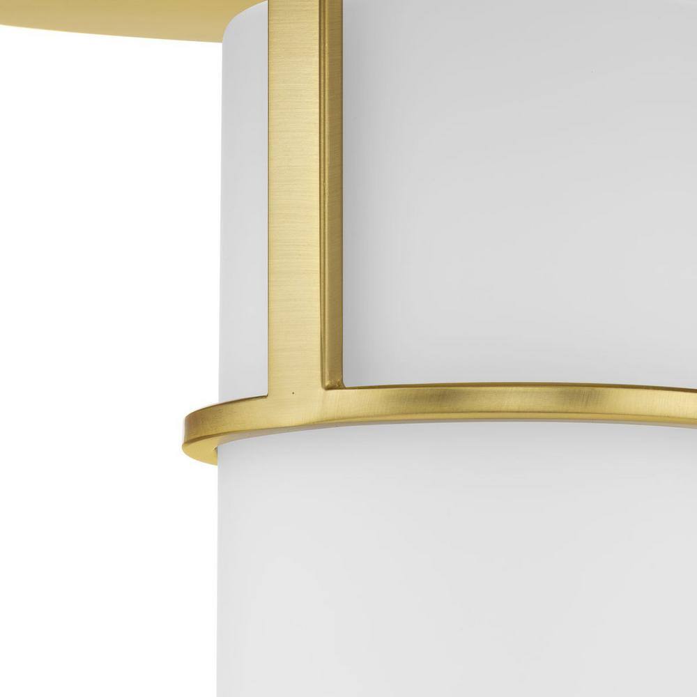 Mystic Brushed Bronze Pendant Light with Etched Glass Shade