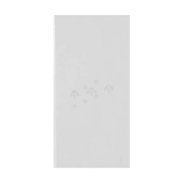 LIFEART CABINETRY Slim Shaker White 23-in W x 0.125-in D X 34.5-in H in Kitchen Cabinet Finished Skin End Panel