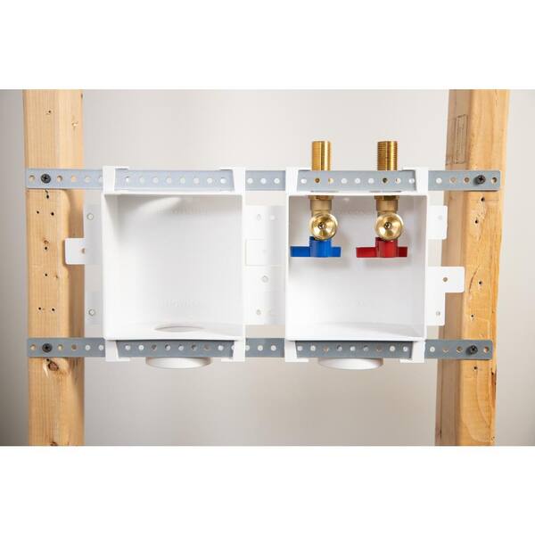 Laundry-Mate 1/2 in. Brass Concealed Washing Machine Valve Laundry-Mate 1/2 in. Brass Concealed Washing Machine Valve