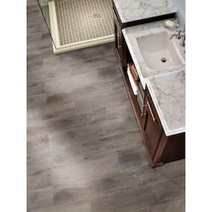 Country River Stone 6 in. x 36 in. Matte Porcelain Wood Look Floor and Wall Tile (13.5 sq. ft./Case)