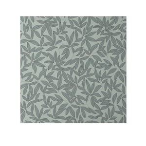 Scattered Leaf Green Peel and Stick Wallpaper Panel (Covers 26 sq. ft)