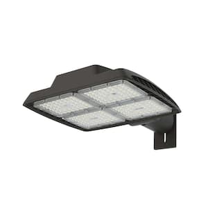 400W Equivalent Integrated LED Commercial Bronze Dusk to Dawn Area Light, 21,000 Lumens, 4000K