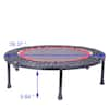 Tatayosi 40 in. Mini Exercise Trampoline for Adults or Kids Fitness  Rebounder Trampoline with Safety Pad DJYC-H-W22716797 - The Home Depot