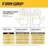 FIRM GRIP X-Large Flex Cuff Outdoor and Work Gloves (2-Pack) 43128