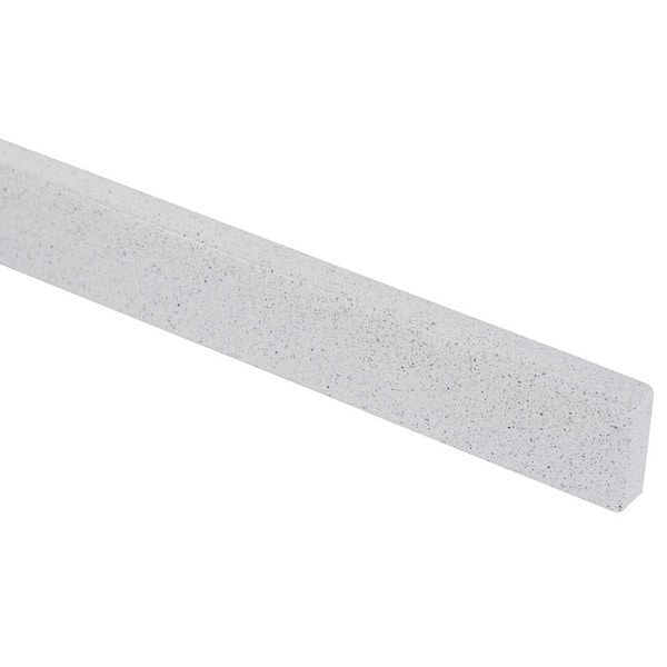 Glacier Bay 43 in. Cultured Marble Vanity Backsplash in Colorpoint