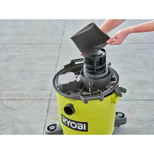 RYOBI Replacement Large Foam Filters for 6 and 10 Gallon Wet/Dry