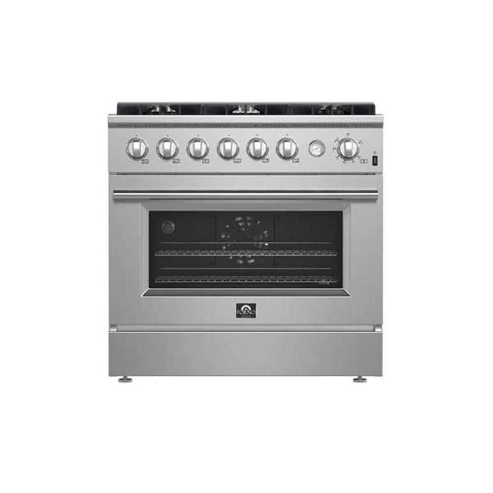 Marco 36-Inch Stainless Steel Gas Range with Convection Oven