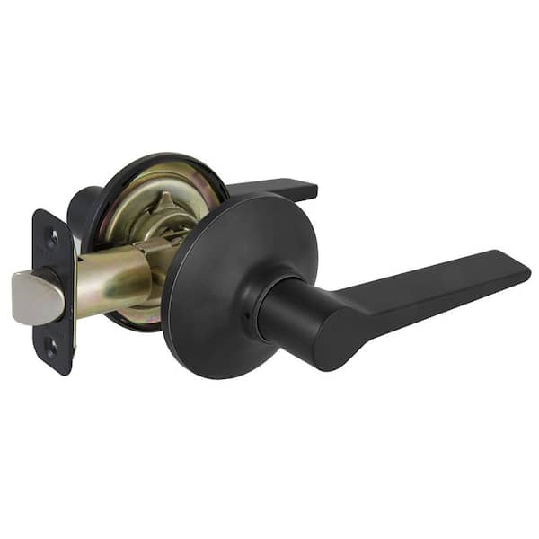 Defiant Freedom Matte Black Hall and Closet Door Handle LEXK03B - The Home  Depot