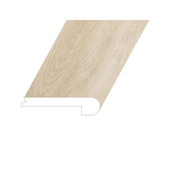 Montserrat Invicta Mesa Tan 1 in. Thick x 4.5 in. Wide x 94.5 in. Length Vinyl Flush Stair Nose Molding
